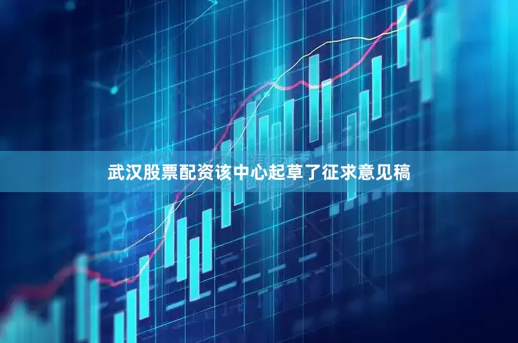 武汉股票配资该中心起草了征求意见稿