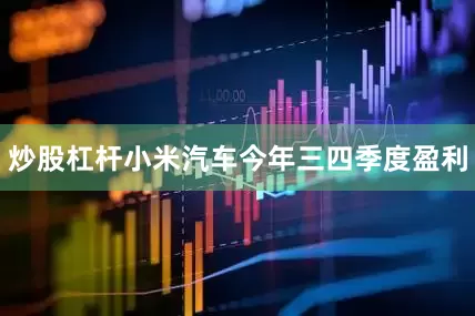 炒股杠杆小米汽车今年三四季度盈利